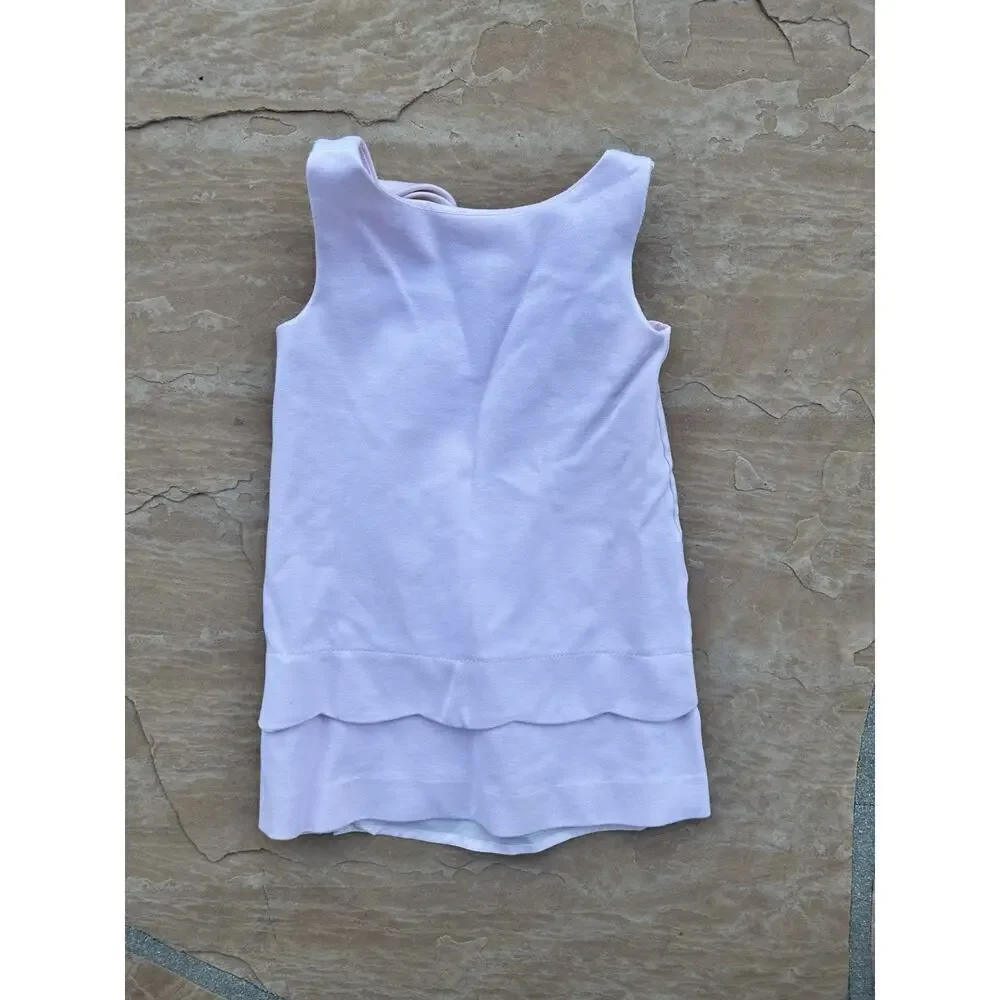 Kate Spade girls Light pink dress With Bow Layered size 5